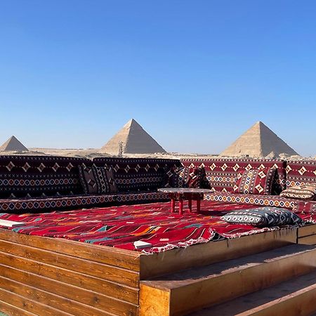 Golden Mask Pyramids Inn Kafret el-Gabal Exteriör bild