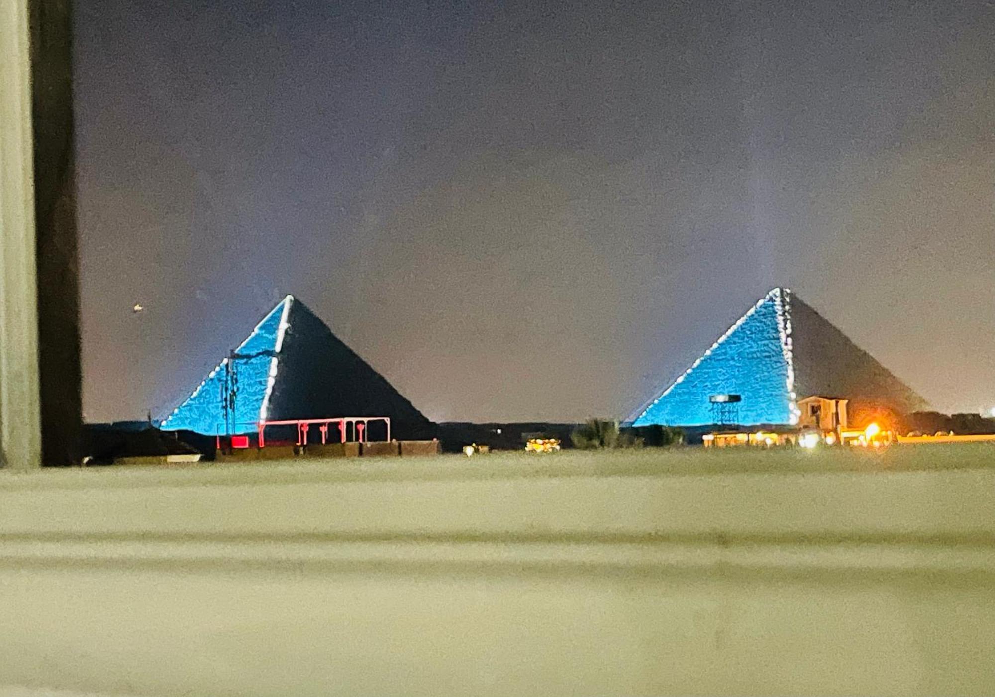 Golden Mask Pyramids Inn Kafret el-Gabal Exteriör bild