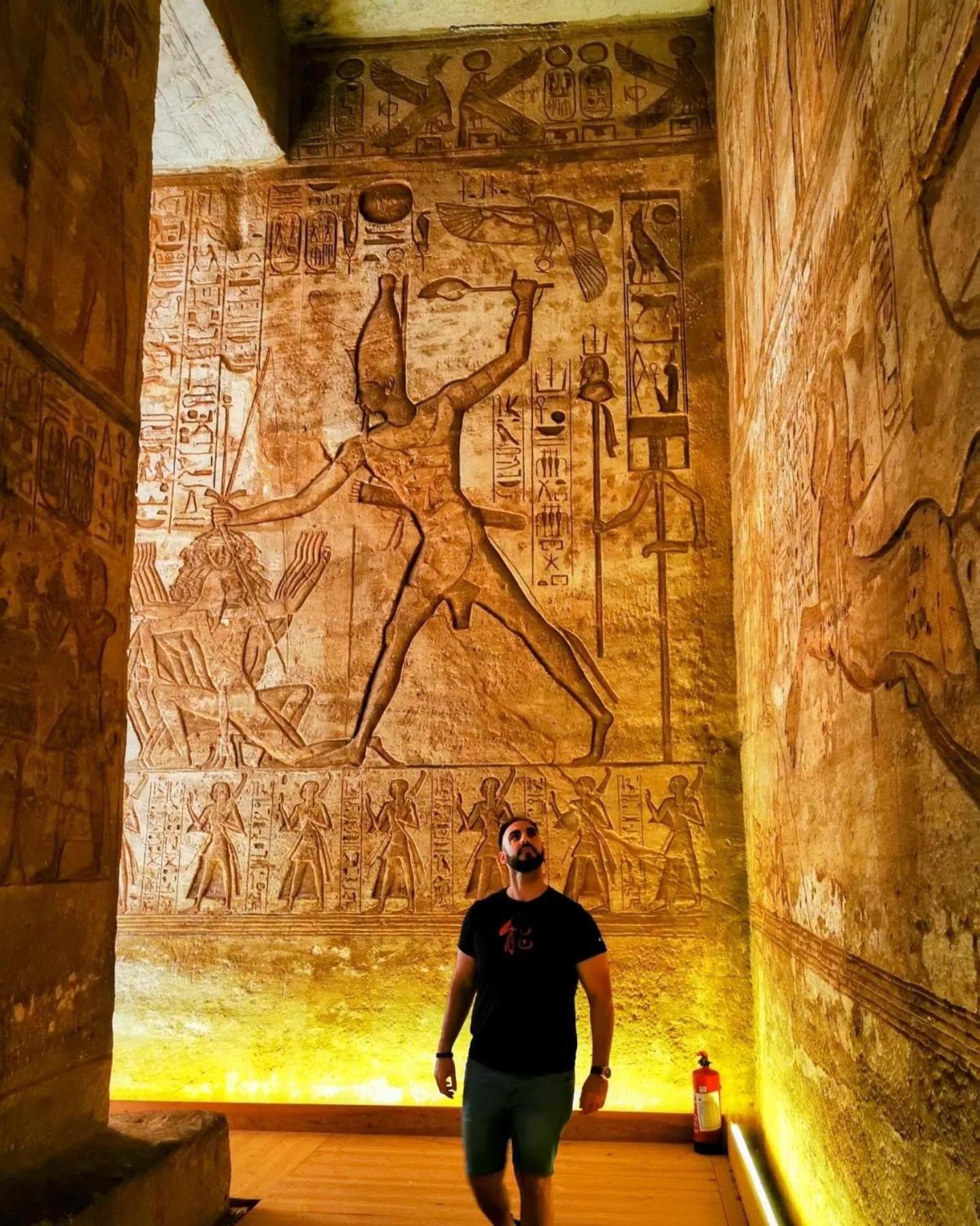 Golden Mask Pyramids Inn Kafret el-Gabal Exteriör bild